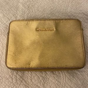 Gold Metallic Michael Kors Crossbody